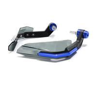 KIMISS Motorcycle Handguards, Durable Black Protector for ATV & Dirt Bikes, High Strength Wind Deflector with Easy Installation (BLUE)