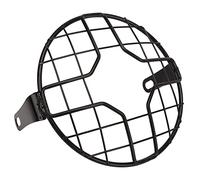 KIMISS Motorcycle Headlight Guard Grill Mesh Cover for 6.5 Inch Headlights - Universal Headlight Protector for Motorbikes (Cross Section)