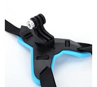 KIMISS Motorcycle Helmet Chin Mount Bracket Holder Durable Adjustable Anti Slip Design for Full Face Helmet Action Camera Mounting Black Plastic Metal Material