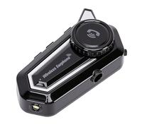 KIMISS Motorcycle Helmet Speaker Bluetooth Headset, Dual Noise Cancelling Earphones with Bluetooth 5.0 EDR, IP67, 30 to 40H Music Calls for Riders Cycling