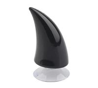 KIMISS Motorcycle Helmets Devil Horns Helmet Motorbike Helmets Devil Horns for Motorbike Helmet Motorcycle Demon Horn with Sucker Decoration Accessories Rubber (Black)