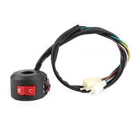 KIMISS MOTORCYCLE LEFT HANDBAR SWITCH KILL START HIGH BEAM ON OFF LIGHT 50 110 ATV QUAD