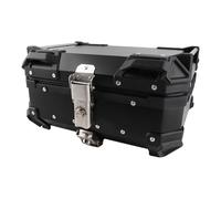 KIMISS Motorcycle Luggage Box with Removable Base and EVA Foam Liner 28L Large Capacity Shockproof Tail Case for Fit for (Black)