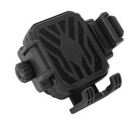 KIMISS Motorcycle Phone Mount Holder - Anti Shake Vibration Dampener Clamp for 5.7-7.2 Inch Smartphones, 360° Adjustable Design (Black)