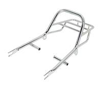 KIMISS Motorcycle Rear Luggage Case Holder Steel Alloy Chrome Plated for DAX ST70 CT70 ST90 ST50 CT50, Heavy-Duty Luggage Rack for Enhanced Stability and Aesthetics