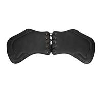KIMISS Motorcycle Saddle Heat Shield 2pcs PU | Engine Heat Deflector Insulation Cushion, Thigh Guard for Universal Fit