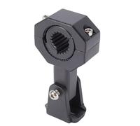 KIMISS Motorcycle Spotlight Bracket, Black Headlight Fog Light Mounting Holder 360° Adjustable Rotatable Metal Motorcycle Mounting Bracket Kit for ATV MPV