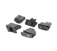 KIMISS Motorcycle Switch Button Kit, 5pcs GY6 High Low Beam