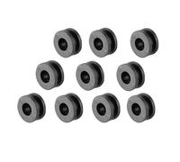 KIMISS Motorcycle Washers, 10pcs ABS Black Motorcycle Gasket, /Suzuki/Compatible