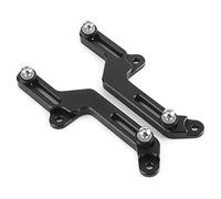 KIMISS Motorcycle Windshield Adjusters Bracket Kit CNC Aluminum Alloy Height Adjustable Windscreen Adjustment for CB500X 2013 2016 Black