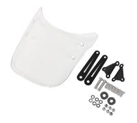 KIMISS Motorcycle Windshield Wind R Replacement for Fit for MOTO GUZZI V7III, V7 Centenario, & V9 Bobber - High Strength PC Plate (Transparent)