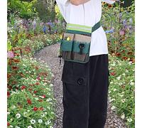 KIMISS Multi Pocket Garden Tool Bag with Adjustable Waist Belt - Portable Organizer for Gardening Tools, Yard Work, and Planting Supplies