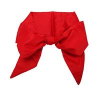 KIMISS Newborn, Swaddling Blankets Cotton Skinfriendly Infant Bow Sash Swaddle Wrap Bowknot Blanket for Baby Photography Shoot Prop Light Blue Plaid Photo Take/Attempt (Red)