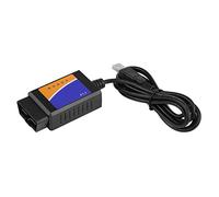 KIMISS OBD2 Adapter Car Diagnostic Cable OBD2 USB Connector Auto Diagnostic Cable USB OBD2 Diagnostic Cable Connection V1.5 OBD2 Diagnostic Cable Interface Scanner 12V