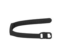 KIMISS One Piece Solid, Watch Strap for Color Silicone Fit e SM R375 (Black) (Black)