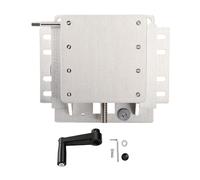 KIMISS Outboard Jack Plate Manual Jack Plate Motor 6 in Vertical Lift Aluminum Alloy Anodized Underwater Control with Mounting Hardware for Clamp On Outboard Motors Up to 30
