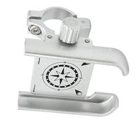 KIMISS P40 360° Adjustable Phone Holder Stand for Motorcycle, Bicycle, Scooter - Secure Phone Mount with Enhanced Stability & Compatibility (Silver)