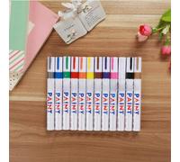 KIMISS Permanent Car Tyre Tire Tread Paint Pen Rubber Pen Paint Marker (AsShown #45)