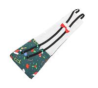 KIMISS Pet Chicken Diaper, and Duck General Diapers Adjustable Washable Outside Walking Harness Reusable DiapersGreen Christmas S Leash Poultry Cloth for Goose Hen (M)