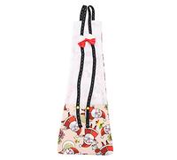 KIMISS Pet Chicken Diaper, and Duck General Diapers Adjustable Washable Outside Walking Harness Reusable DiapersGreen Christmas S Leash Poultry Cloth for Goose Hen (M)