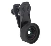 KIMISS Phone Clip On Lens 120 Degree Wide Angle and 10X Macro Optical Glass for Smartphone Photography