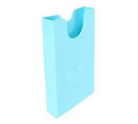 KIMISS Phone Holder for Bogg Bags - Silicone Beach Bag Accessory for All Phone Sizes with Secure Attachment, Your Handy At the Beach (Lake Blue)