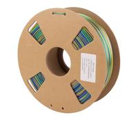 KIMISS PLA 1.75mm 3D Printer Filament, High Accuracy 1kg Mixed Colors for Crafts & Decor, Gold, Blue, Green, ±0.02mm