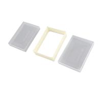 KIMISS Plastic Beekeeping Comb, Sets of Plastic Frames Boxes Beehive Box Frame Set Kit Supplies for Chinese Bees and Italian Beehives Beekeeper Equipment Honey Beekeepers Made Ls