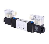 KIMISS Pneumatic Solenoid Air Valve 4V220-08 2 Position 5 Way AC220V | Versatile Air Control Solution (DC12V)
