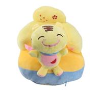 KIMISS Portable Activity Seat for Babies - Baby Support Seat Sofa Soft Plush Comfortable Cute Animal Shape Prevent Slip Adjustable Baby Learn Sitting Support (#2)