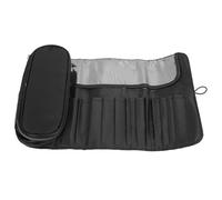 KIMISS Portable Folding Cosmetic Tool Storage Bag - Makeup Brush, Lipstick, and Cream Organizer Bag for On-The-Go Beauty Essentials