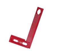 KIMISS Precision Marking Ruler & Hole Locator Tool for Woodworking, Aluminum Alloy Measuring Accessory for Accurate Line Drawing