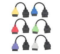 KIMISS Premium OBD2 Cable Adapter Replacement For Fiat - Professional Diagnostic Scanner Cable For GM and Motorcycle Compatibility