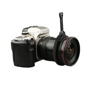 KIMISS Professional Plastic Durable Adjustable Zoom Follow Focus Handle Lever with Gear for DSLR Camera Video Photography Black Gray Blue 1PCS (Black)