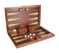 KIMISS Professional Portable Wooden Chess Board Game Set - Classic Chessboard with Box/Cover for Adults &, Exquisite Walnut Wood Design for Enhanced Gameplay