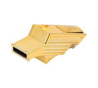 KIMISS Professional Referee Whistle for Football, Basketball, Volleyball - Durable ABS Design with Sound for and Training (Gold)