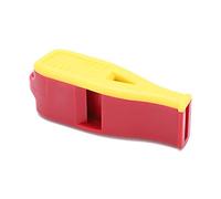 KIMISS Professional Referee Whistle for Soccer & Volleyball, Durable ABS Resin Design for & Sports Officials, 4000Hz Sound for Clear Communication (Reddish Yellow)