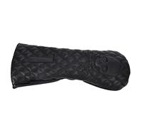KIMISS PU Leather Wood Head Covers with Waterproof Skull Pattern - Putter Club Headcover Protector for Clubs (Type 1)