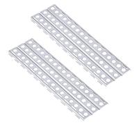 KIMISS Quality Metal Sand Ladder Hook Plate for SCX10 90046 1/10 Scale RC Crawler + 2pcs Crawler Silver Metal Sand Ladder Hook Plate