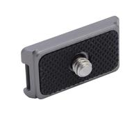 KIMISS Quick Release Plate for Camera with 1/4in Screw Aluminum Alloy and Silicone QR Mount Adapter
