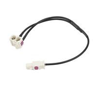KIMISS Radio Antenna Adapter Cable for RNS 510 MFD3 RCD510 RCD310 - Replace Car Antenna Interface with Reliable ABS Material