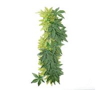 KIMISS Realistic Decor - Artificial Plants for Terrariums, Fish Tanks & Vivariums - Ivy Vines & Dracaena Leaves - for Reptile Habitats & Aquatic Environments (20 inches 50cm)