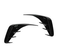 KIMISS Rear Bumper Air Vent Spoiler Cover for Fit for M Sport Style Wind Knife Replacement for 3 Series G20 320i 325i 330i 2019+ - Stylish Upgrade (Black)