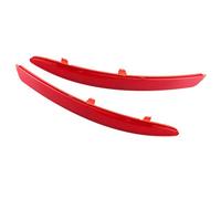 KIMISS Rear Bumper Reflector, ABS, 1 Pair Left & Right, 10-14, Red