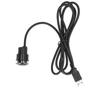 KIMISS Recessed USB Charging Grommet - Fast Charge 5V Desk USB Power Outlet for Sofa & Phone, Embedded Installation, Built-in Protection, ABS Aluminum Alloy