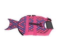 KIMISS Reflective Adjustable Dog Life Jacket Vest for Swimming and Boating with Rescue Handle - Premium Pet Floatation for Small, Medium, Large Dogs - Pet Supplies/Dogs/Ap (L)