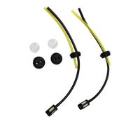 KIMISS Replacement 2 Hole Fuel Tank Grommet Kit with Primer Bulb and Fuel