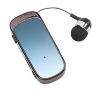 KIMISS Retractable 5.2 Headphones - Wireless Sports E Hones with Clamp/Holder-On Design, Comfortable E Iece for Outdoor Activities and Driving (Gradient Blue)