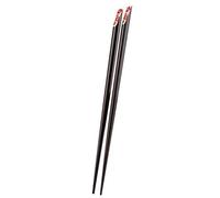 KIMISS Reusable Japanese Wooden Chopsticks with Pattern - 1 Pair of & Non- Chopsticks - Ideal Home or Gifts (#1)