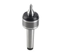 KIMISS Revolving Live Center for Lathe 60° MT4 - High Carbon Steel CNC Tool with 0.005 Accuracy for Precision Machining